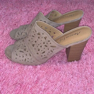 American Eagle Laser Cut Heels